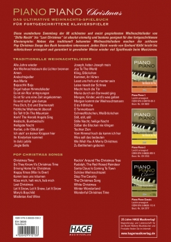 Preview: Piano Piano Christmas - Die 60 schönsten Weihnachtslieder